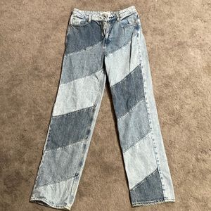 PACSUN 90s boyfriend cut jeans (women) Size: 28 multi color blue jeans
